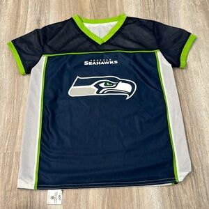 Youth Medium Seattle Seahawks reversible jersey. Excellent condition!